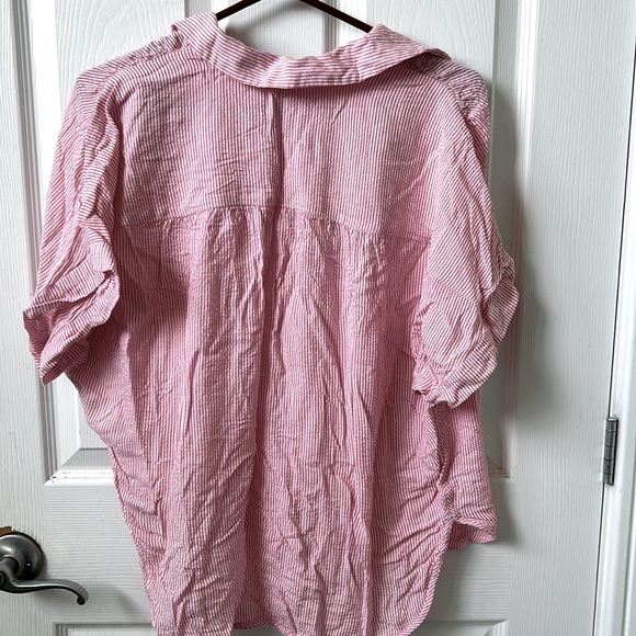 New H&M modal oversized button shirt - Picture 5 of 6